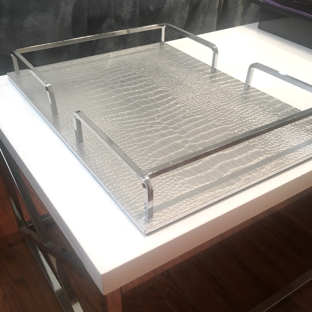 Silver Coffee Table Tray